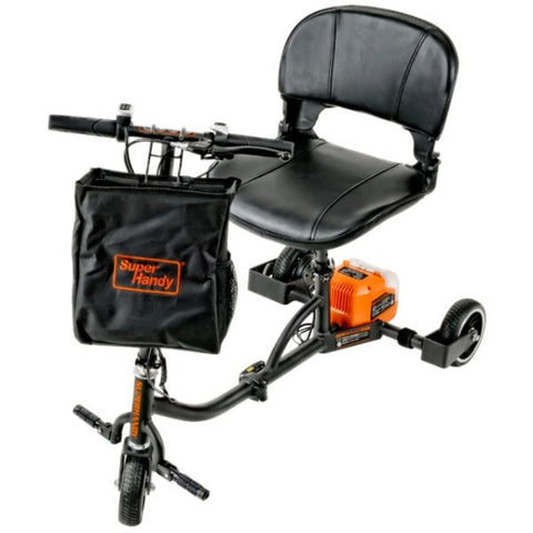SuperHandy Passport Portable Travel 3-Wheel Mobility Scooter Semi Front View