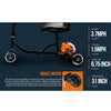 Image of SuperHandy Passport Portable Travel 3-Wheel Mobility Scooter Speed and Turning Radius Features Features