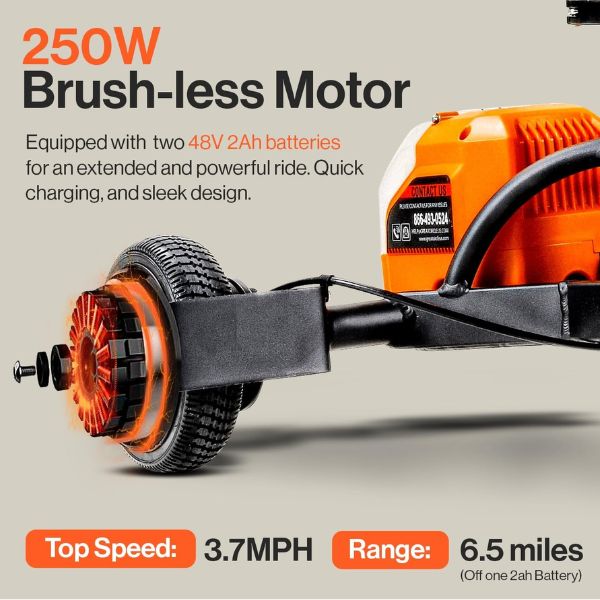 SuperHandy Passport Pro Foldable Mobility Scooter – Electric