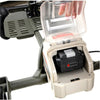 Image of SuperHandy Passport Pro Foldable Mobility Scooter Dark Gree & Sand  Battery Pack Inside the Scooter View