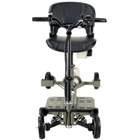 SuperHandy Passport Pro Foldable Mobility Scooter Dark Gree & Sand Color Front View