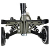 Image of SuperHandy Passport Pro Foldable Mobility Scooter Dark Gree & Sand  Front Spring Suspensions