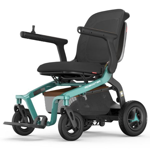 Robooter E40 Portable Electric Wheelchair Classic Green Color 