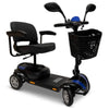 Image of Z-4 Custom Fit Electric Mobility Scooter Mirrors Shown on the Scooter 