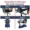 Image of Zip'r 3 Travel Mobility Scooter Assembly Steps