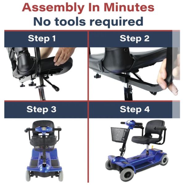 Zip'r 4 Xtra Mobility Scooter – Electric Wheelchairs USA