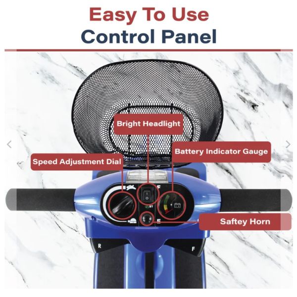 Zip'r 4 Xtra Mobility Scooter – Electric Wheelchairs USA