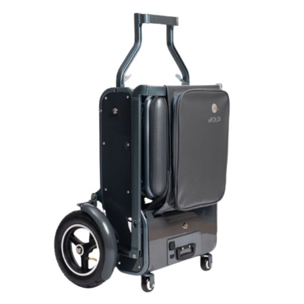 eFOLDi Explorer Ultra Lightweight Mobility Scooter Folded into a Suitcase 