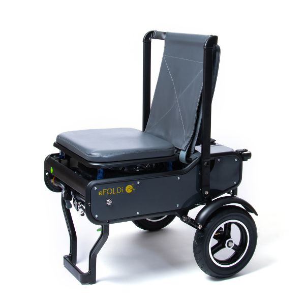 eFOLDi Explorer Ultra Lightweight Mobility Scooter Half Folded