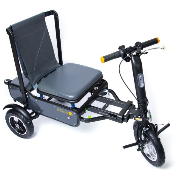 eFOLDi Explorer Ultra Lightweight Mobility Scooter Side View
