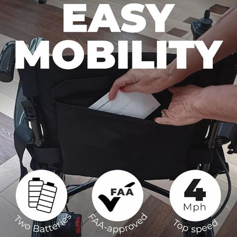 Helium Lightweight Folding Electric Wheelchair