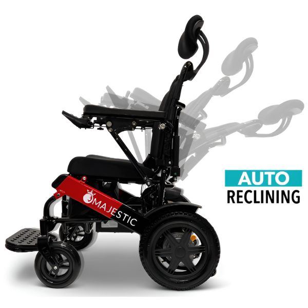 ComfyGo IQ-9000 Remote Controlled Folding Power Wheelchair