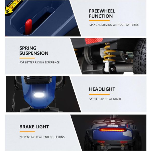 Metro Mobility Patriot 4-Wheel Mobility Scooter