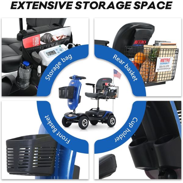 Metro Mobility Patriot 4-Wheel Mobility Scooter