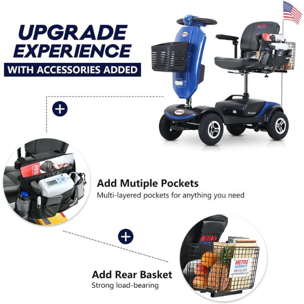 Metro Mobility Patriot 4-Wheel Mobility Scooter