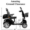 Image of Gladiator 4-Wheel Bariatric Mobility Scooter