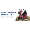 Image of Gladiator 4-Wheel Bariatric Mobility Scooter