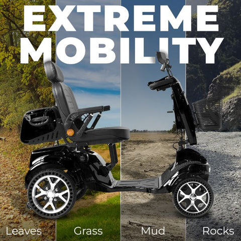 Gladiator 4-Wheel Bariatric Mobility Scooter