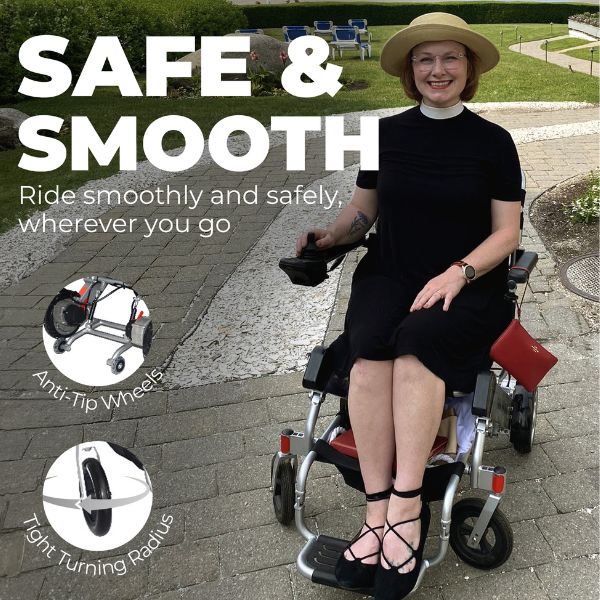 AirHawk Electric Wheelchair With Remote Control