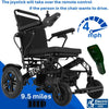 Image of Tech 4 Folding Power Wheelchair With Remote Control
