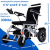 Image of Tech 4 Folding Power Wheelchair With Remote Control