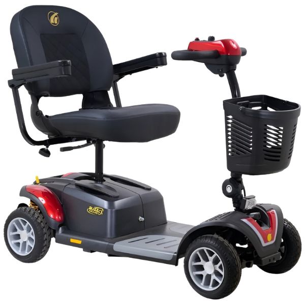 Golden Technologies Buzzaround Ex Extreme 4-Wheel Mobility Scooter GB148 Red Color