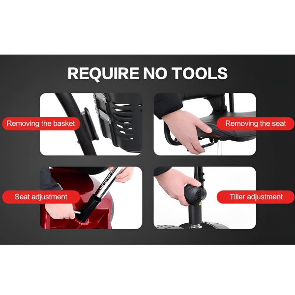 Metro Mobility Elite 4 Portable 4-Wheel Mobility Scooter