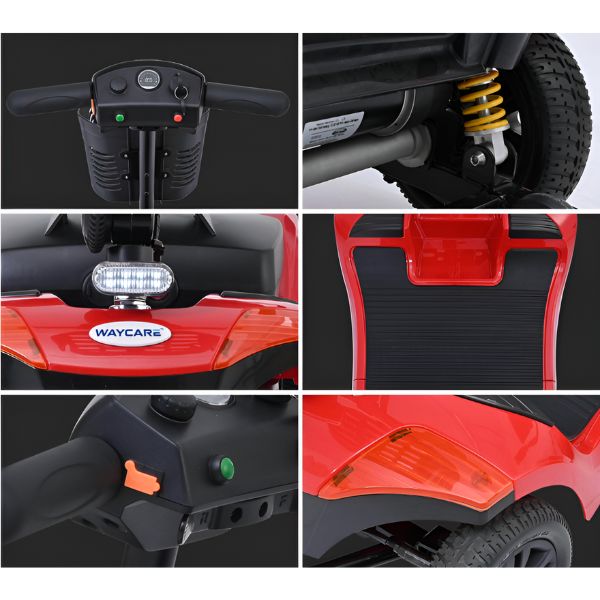 Metro Mobility Elite 4 Portable 4-Wheel Mobility Scooter