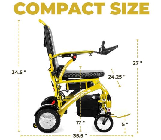 Matrix Ultra Carbon Fiber Folding Electric Wheelchair