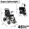 Image of Glide Care G-5 Lightweight Foldable Electric Wheelchair