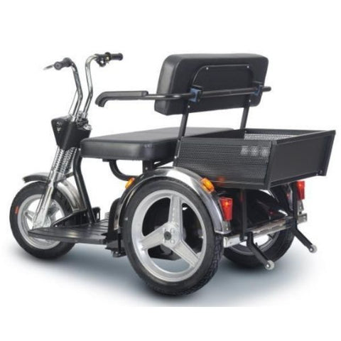 AFIKIM Afiscooter SE 3-Wheel Bariatric Scooter 500 lbs Rear Storage View
