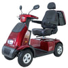 Image of AFIKIM Afiscooter C4 Breeze 4-Wheel Scooter Red Side View