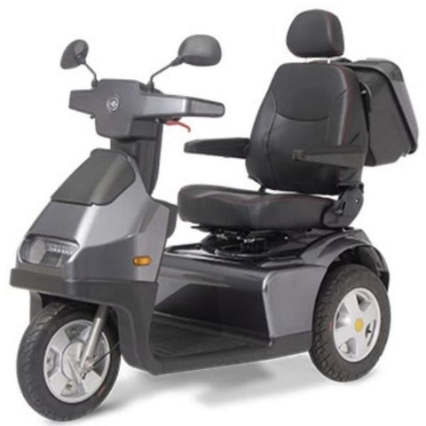 AFIKIM Afiscooter S 3-Wheel Scooter Dark Grey Side View