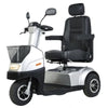 Image of Afiscooter C3 Breeze 3 Wheel Scooter in Silver Front View