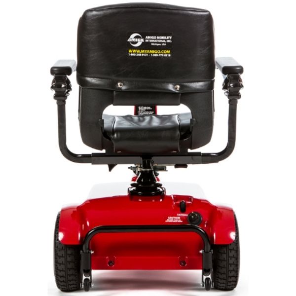 Amigo RD Rear Drive Standard Mobility Scooter Back View