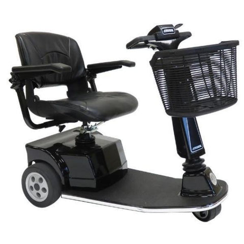 Amigo RT Express 3-Wheel Mobility Scooter Black Right Side View