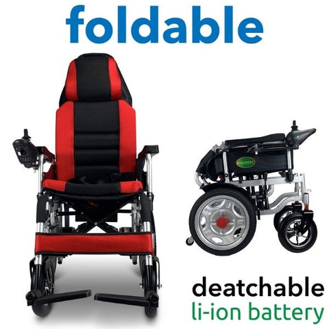 6011 ComfyGo Electric Wheelchair foldable