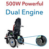 Image of  6011 ComfyGo Electric Wheelchair dual engine 500 w