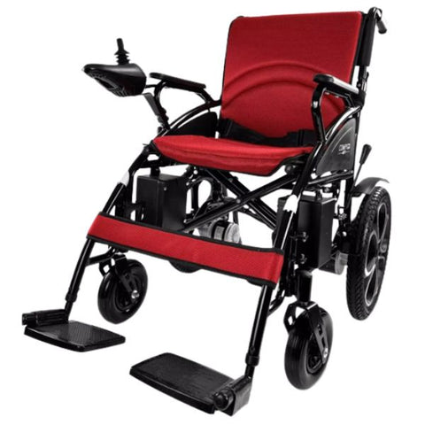 ComfyGo 6011 Electric Wheelchair Red Color