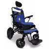 Image of ComfyGo IQ-9000 Black Frame with Blue Color Seat and Cushion