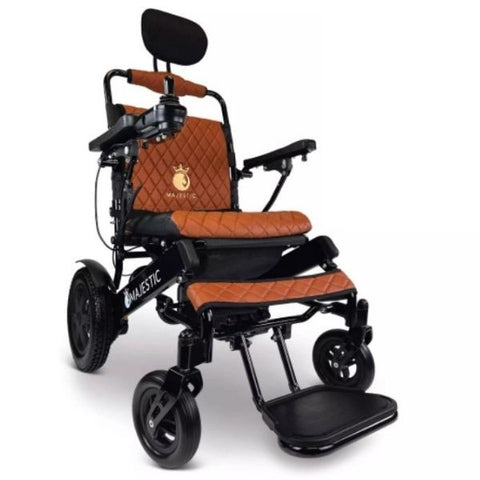 ComfyGo IQ-9000 Black Frame with Taba Color Seat and Cushion