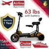 Image of ComfyGo MS 3000 Foldable Mobility Scooters 63 lbs airline approved 