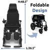 Image of ComfyGo X-9 Electric Wheelchair with Automatic Recline