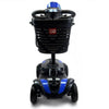 Image of ComfyGo Z-1 Portable Mobility Scooter Front View Blue Color