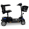 Image of ComfyGo Z-4 Mobility Scooter Color Blue Side View