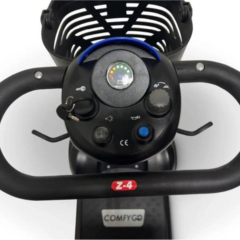 ComfyGo Z-4 Mobility Scooter Control Panel  View