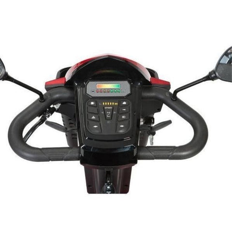 Drive Medical Panther 4 Wheel Scooter Tiller View