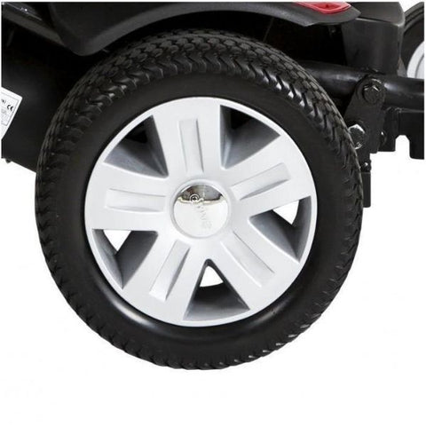 Drive Medical Titan AXS Electric Wheelchair Tire View
