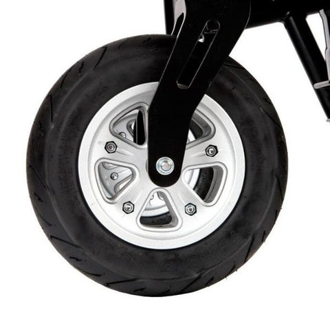 Drive Medical Trident HD Power Chair Front Wheel View