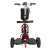Image of Drive Medical ZooMe 3 Wheel Scooter Back View